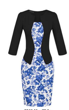 YYFS Fashion Women Career Dress Sets Formal Pencil Dress Suits Print Flower Plaid Office Wear Work Dress Clothes Free Send Belts
