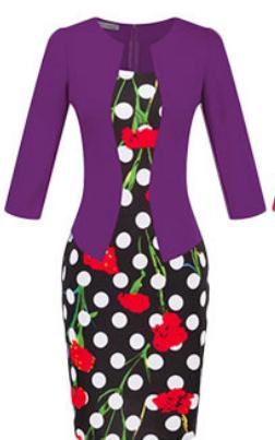 YYFS Fashion Women Career Dress Sets Formal Pencil Dress Suits Print Flower Plaid Office Wear Work Dress Clothes Free Send Belts