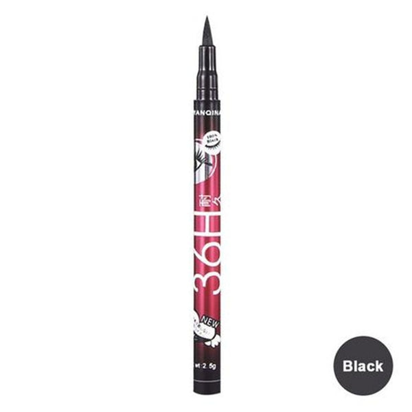 Women 36H Black Waterproof Liquid Eyeliner Make Up Beauty Comestics Long-lasting Eye Liner Pencil Makeup Tools for eyeshadow