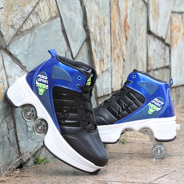 Hot Shoes Casual Sneakers Walk+Skates