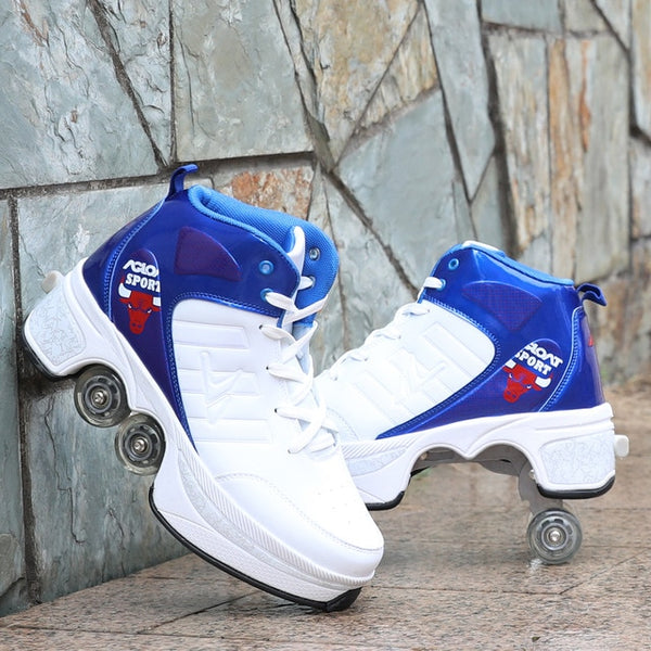Hot Shoes Casual Sneakers Walk+Skates