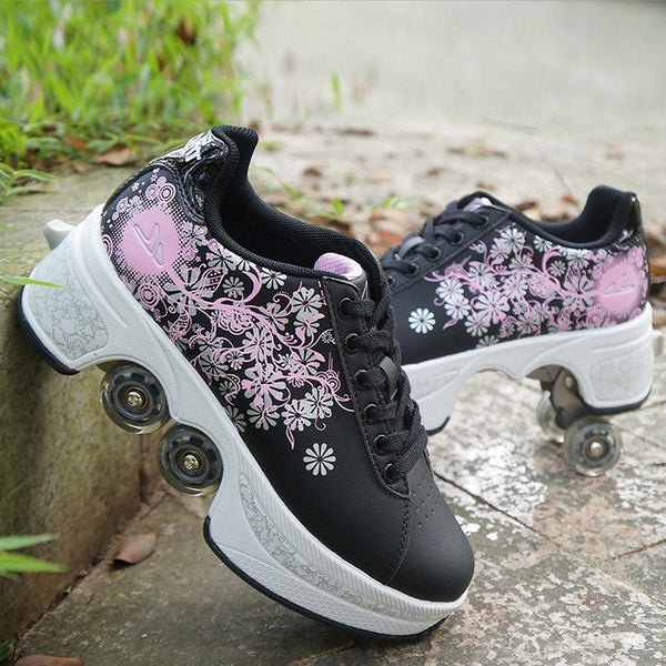 Hot Shoes Casual Sneakers Walk+Skates