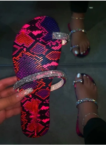Glitter Slippers Women Summer Sandals 2020 Fashion