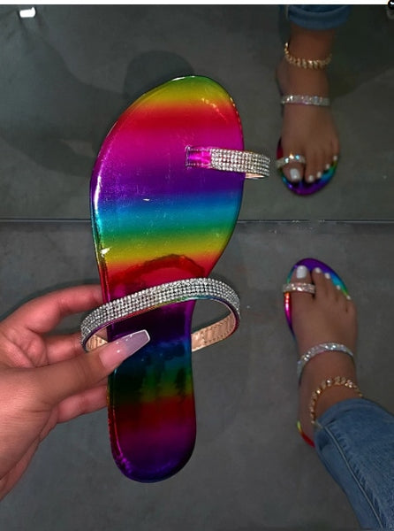 Glitter Slippers Women Summer Sandals 2020 Fashion