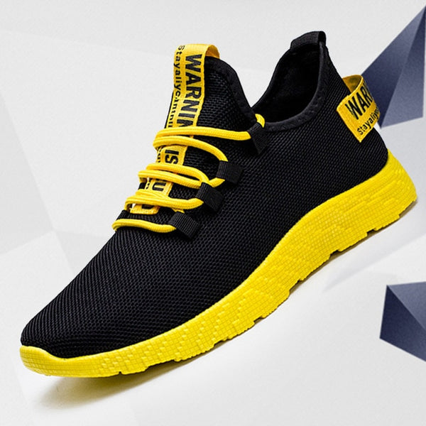Men Sneakers 2019 New Breathable Lace Up Men Mesh Shoes