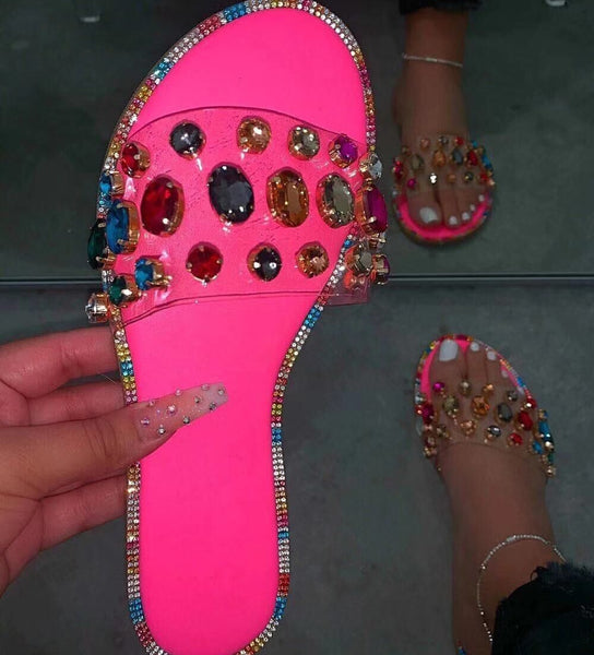 Summer Sandals for Women Bling Shoes