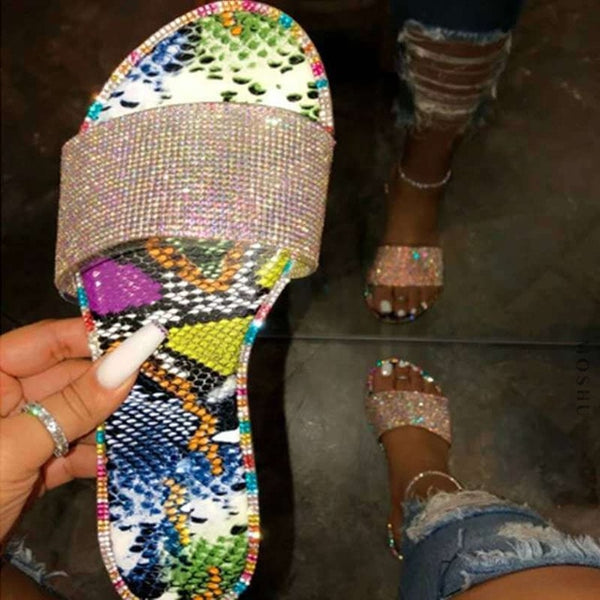 Summer Sandals for Women Bling Shoes