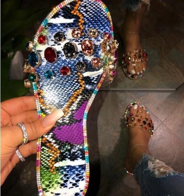 Summer Sandals for Women Bling Shoes