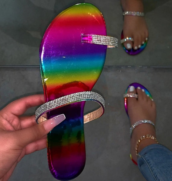 Summer Sandals for Women Bling Shoes