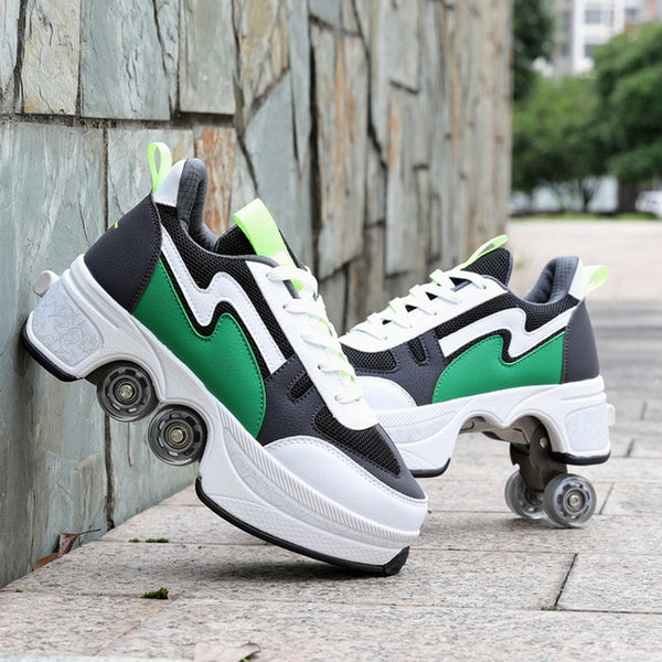 Hot Shoes Casual Sneakers Walk+Skates