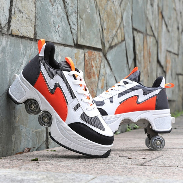 Hot Shoes Casual Sneakers Walk+Skates