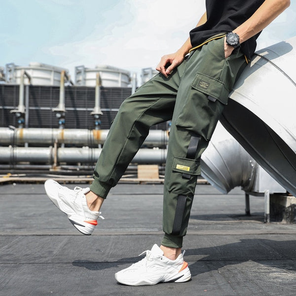 Men's Side Pockets Cargo Harem Pants 2020