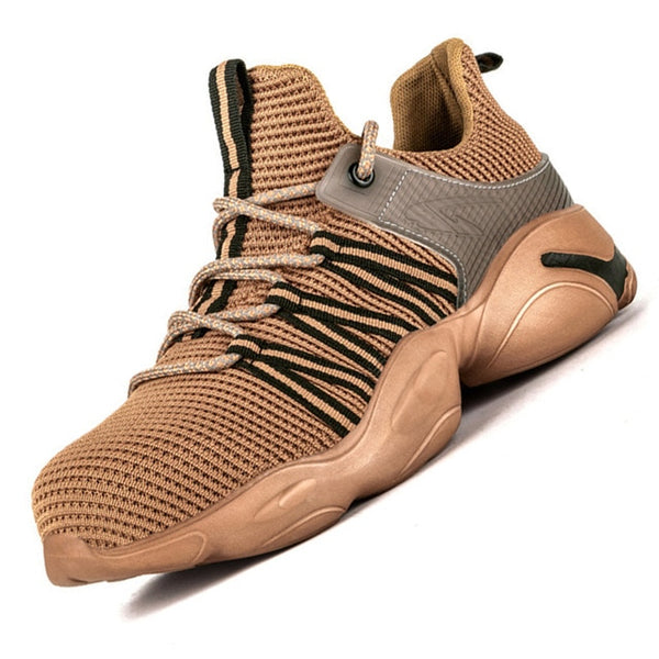 Camouflage Safety Shoes Men Indestructible Steel Toe Shoes
