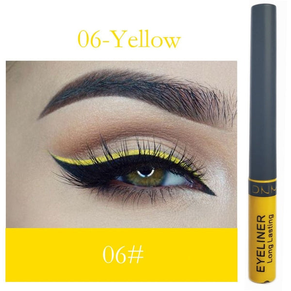 DNM Matte Liquid Eyeliner Pencil Waterproof Long Lasting Durable Natural Black Blue Pigment Eye Liner Party Makeup Women TSLM1