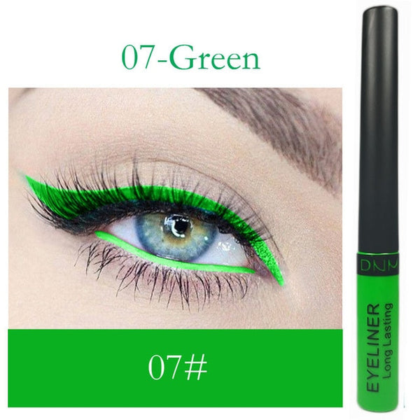 DNM Matte Liquid Eyeliner Pencil Waterproof Long Lasting Durable Natural Black Blue Pigment Eye Liner Party Makeup Women TSLM1
